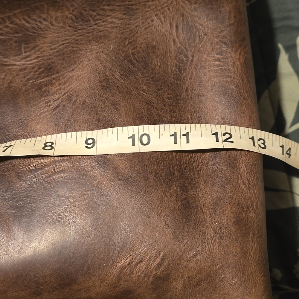 Brown Leather KMM & Co. Tote Bag - Picture 7 of 8